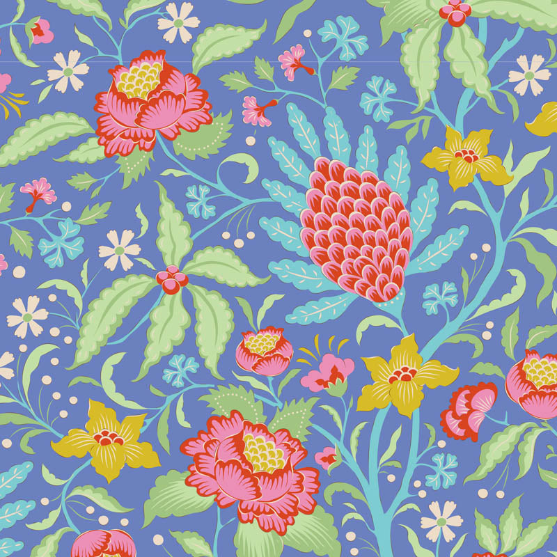 TILDA - Bloomsville Flowertangle (Blue)