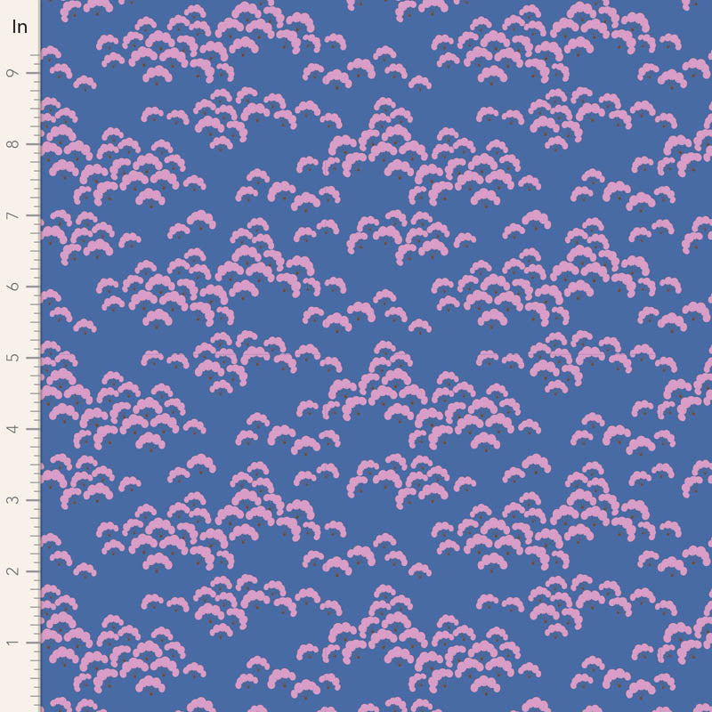 TILDA - Bloomsville Cottonbloom (Blueberry)