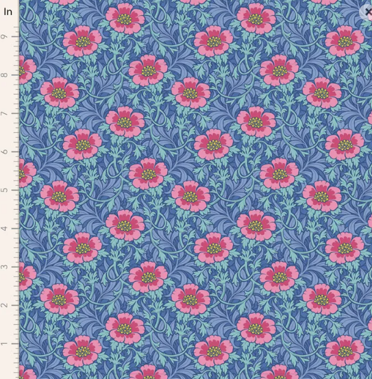 Marcus Fabrics - Paula's New Companions - R221098D - Navy