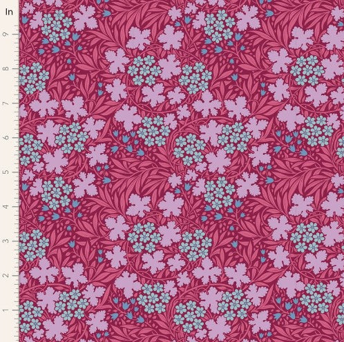 Fabric~ TILDA Hibernation Autumnbloom (Old Rose)