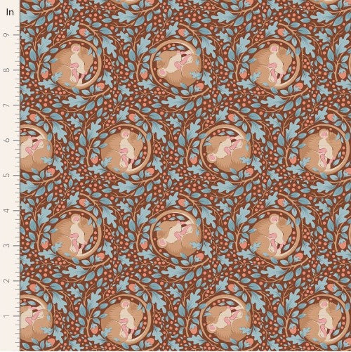 Fabric~ TILDA Hibernation Slumbermouse (Hazel)