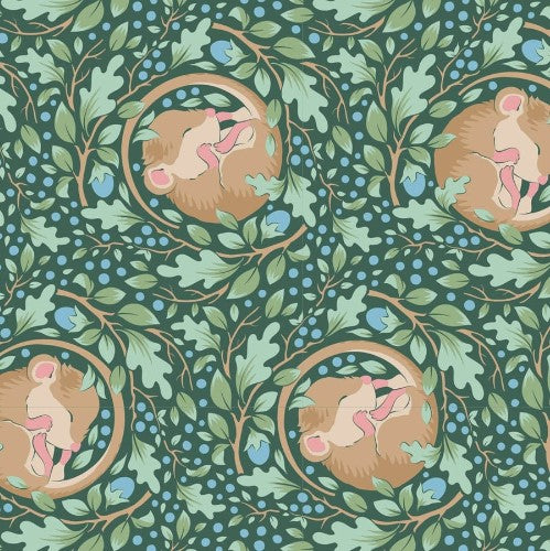 Fabric~ TILDA Hibernation Slumbermouse (Lafayette)