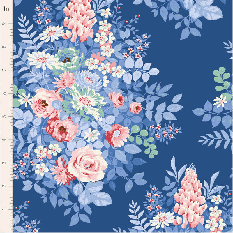 TILDA - Something Blue - Whimsyflower Night 100675