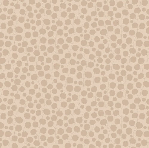 Fabric~ TILDA Hibernation Eucalyptus (Beige)