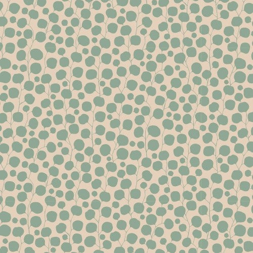 Fabric~ TILDA Hibernation Eucalyptus (Sage)
