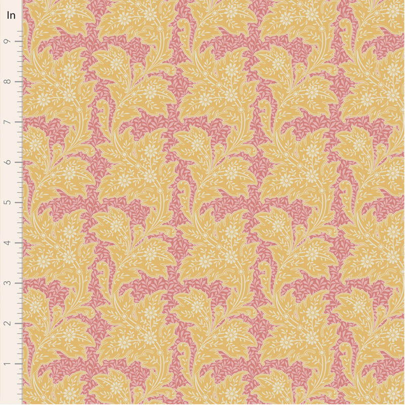 Fabric ~ TILDA Songbird - Stella Yellow