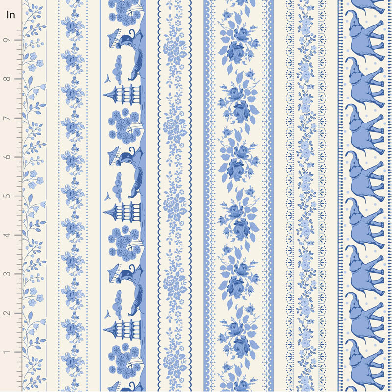 TILDA - Something Blue - Borders Blue 110170
