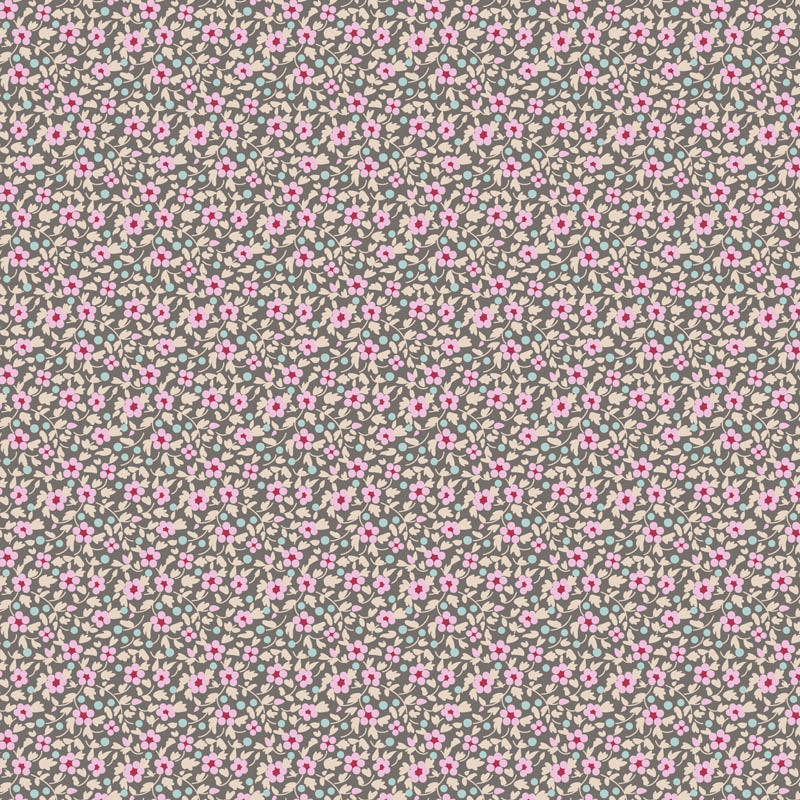Fabric ~ TILDA Brie Basics - Grey