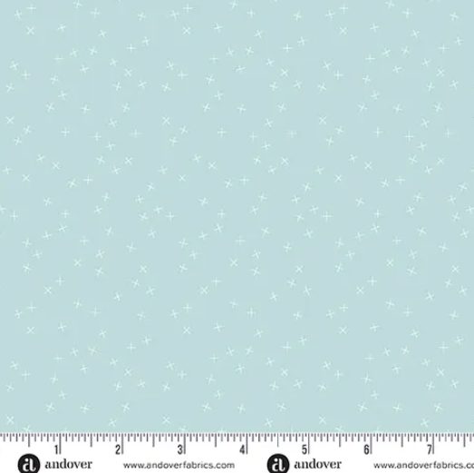 Fabric~ Crisscross A1345LB (Baby Blue)