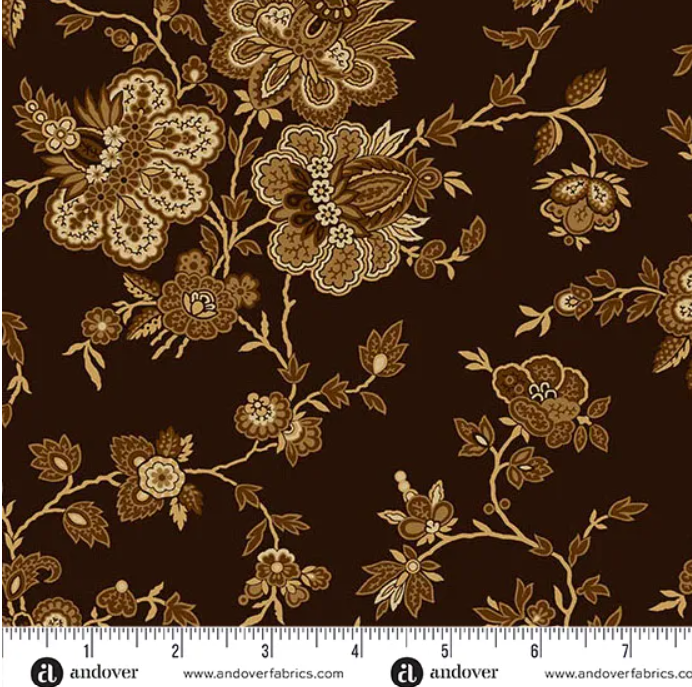 Trunk Treasures By Jo Morton - A7269K Dark Floral