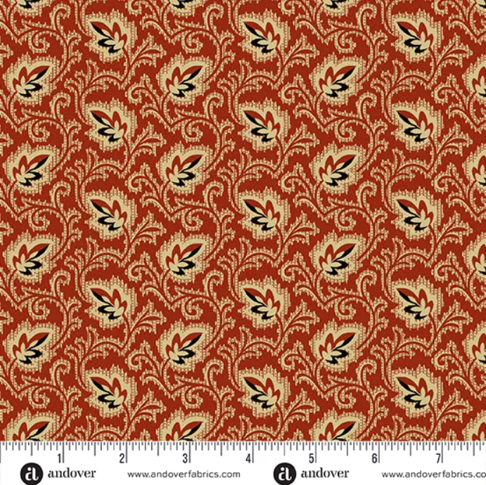 Trunk Treasures By Jo Morton - A7734R Burnt Red