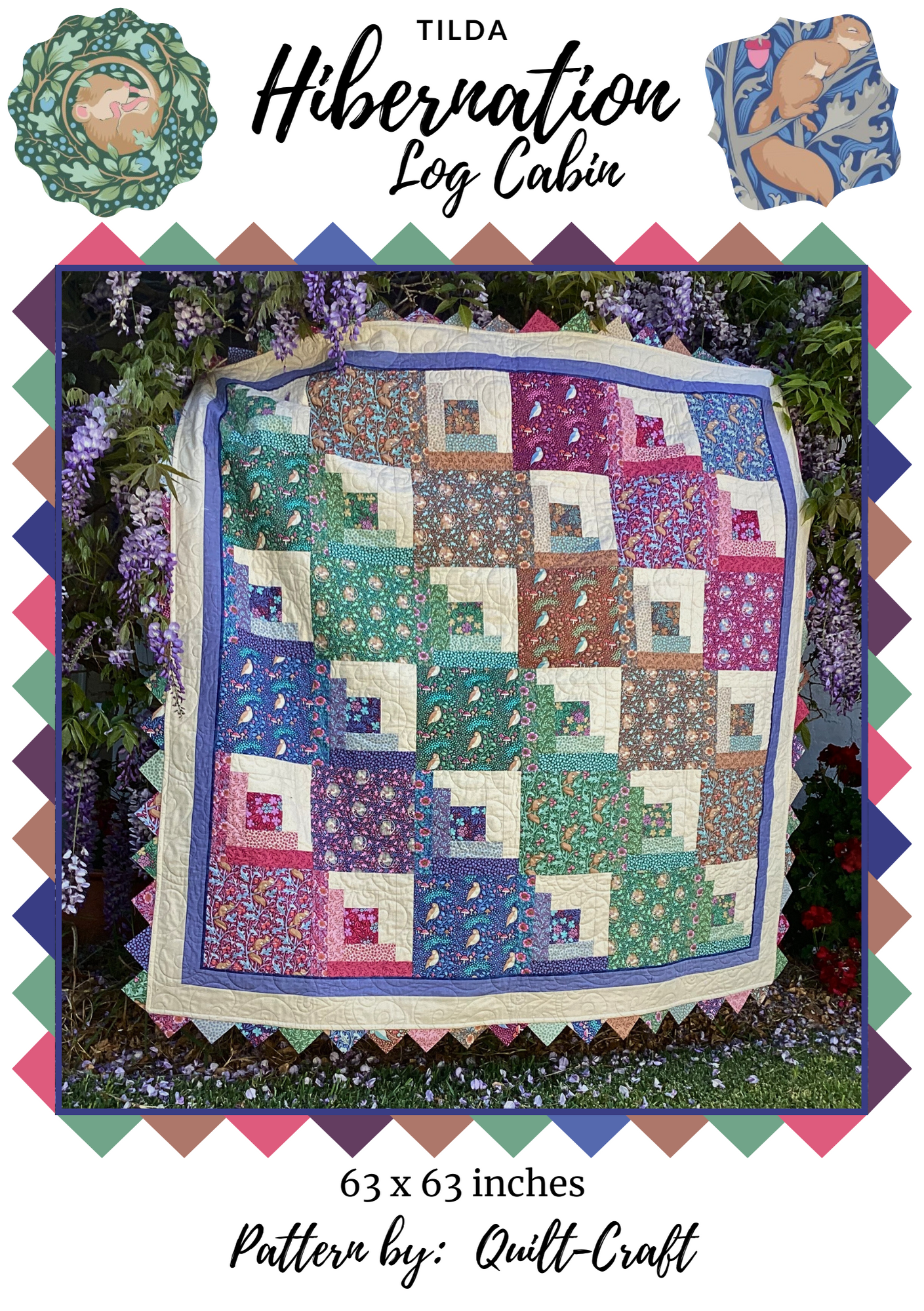 TILDA - Hibernation Log-Cabin Quilt Kit
