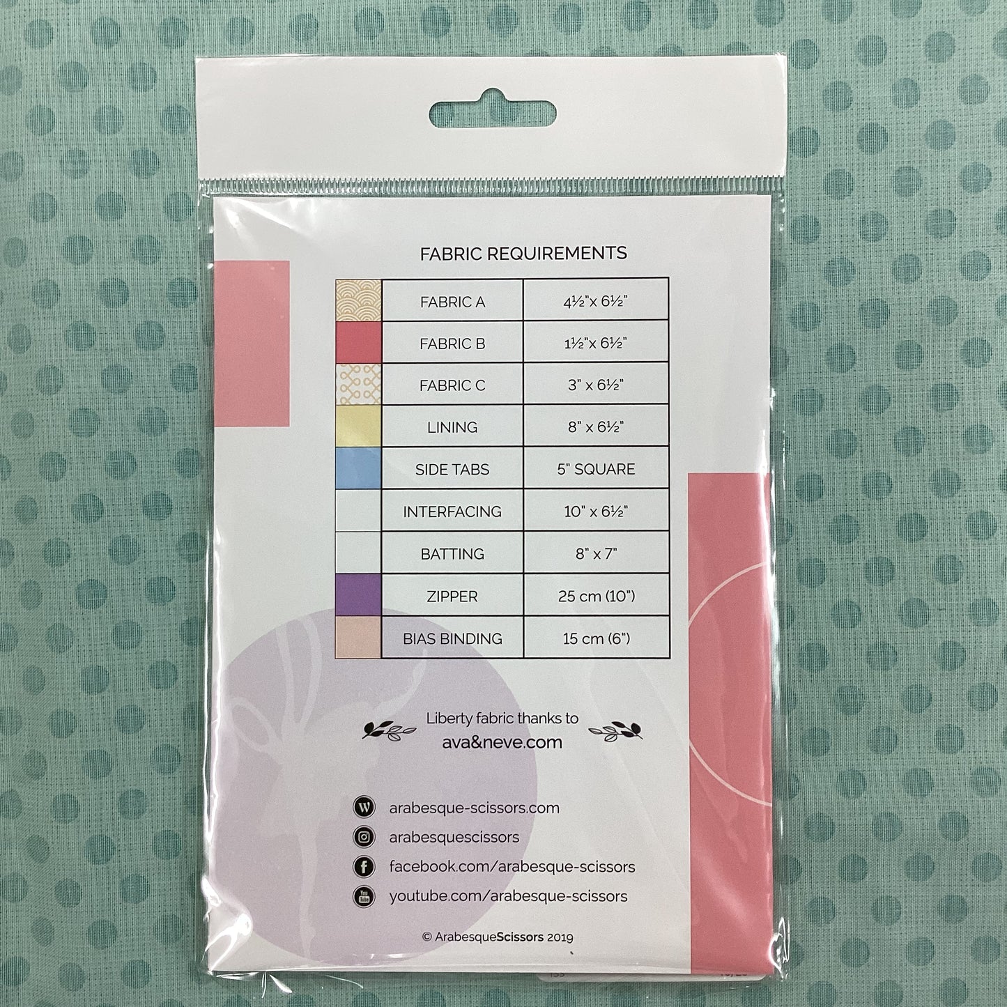 Pattern - Teensy Pretzel Pouch
