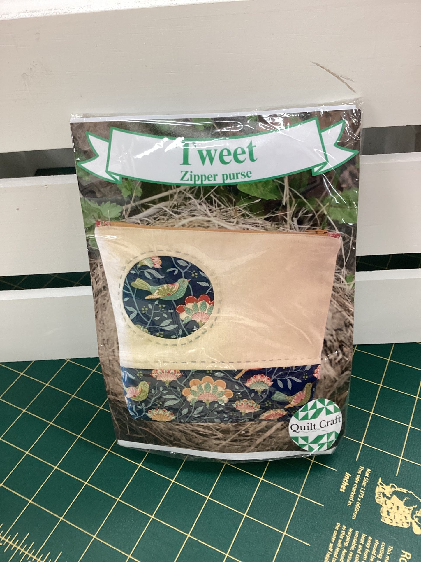 Tweet Zipper Purse Kit