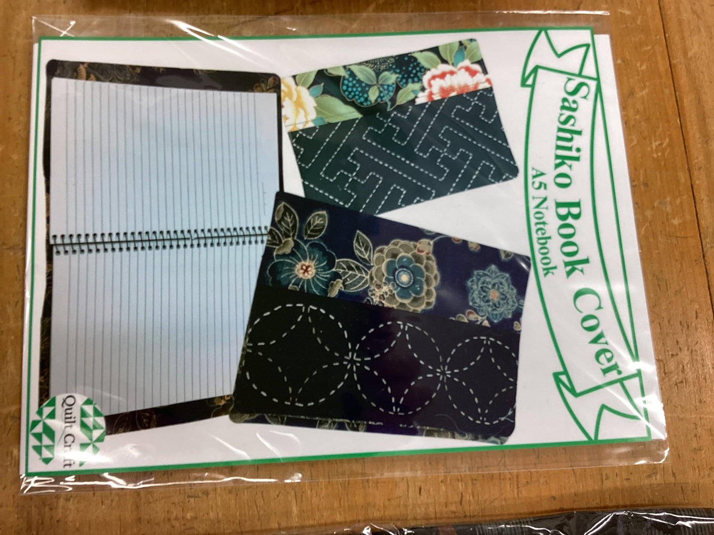 Sashiko Book Cover kit