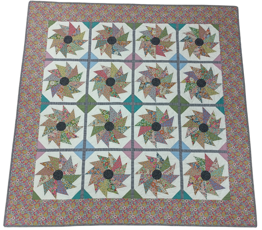 Quilt Kit ~ TILDA Wallflower Typo quilt Kit