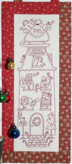 Pattern - Santa's Workshop (stitchery)