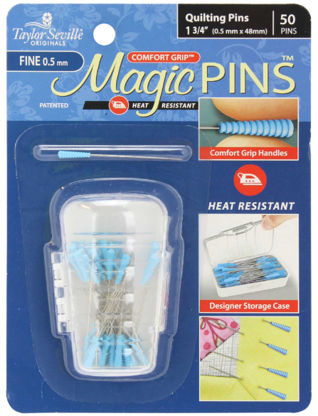 Magic  Pins - Quilting Fine  0.5mm x 48mm - (pk 50)