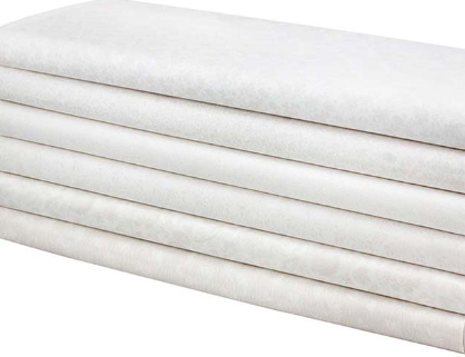 Liberty Fabric - Lasenby Silhouette Collection - Cream on Cream- Maddsie Blossum