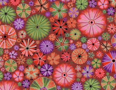 Kaffe Fassett - Urchin - Red
