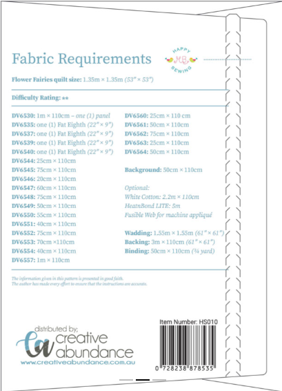 Pattern - Flower Fairies - Fairytale