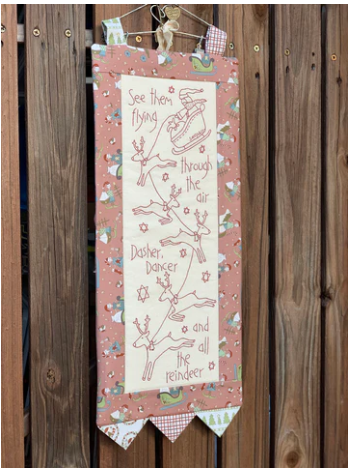 Pattern - Dasher & Dancer (Stitchery)