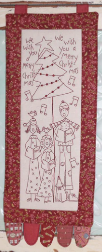 Pattern - The Carolers (Stitchery)