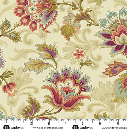 Dahlia Wideback By Laundry Basket Quilts - AW1389L