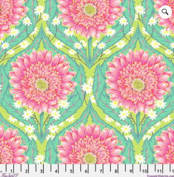 Tula Pink Untamed - Daisy & Confused - Moonbeam