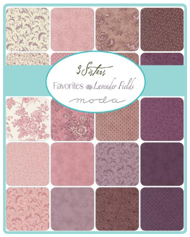 MODA - 3 Sisters Favourites Lavender Fields (Layer Cake)