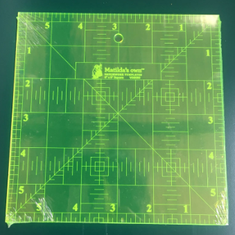Matilda's Own 6"x 6"  Square Ruler