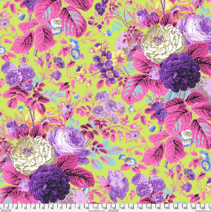Kaffe Fassett Gradi Floral - Lime