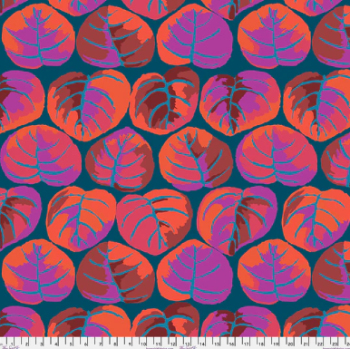 Kaffe Fassett Gradi Palm Leaves - Red