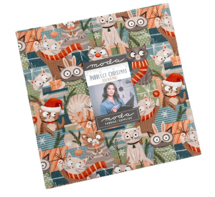 MODA - Purrfect Christmas (Layer Cake)