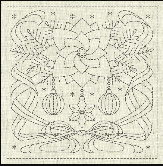 Sashiko cloth - Blessing - Greige