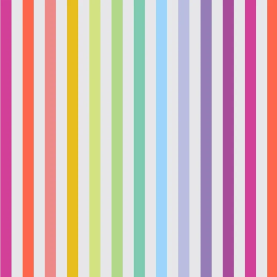 Tula Pink~ Graywork 'Disco Stripe' (Whisper)