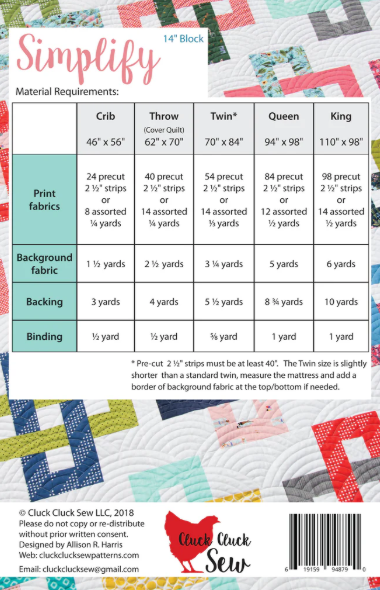 Pattern - Simplify by Cluck Cluck Sew