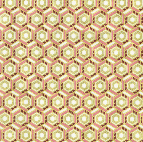 Fabric ~ Imperial Collection: Graceful Cranes - 23510-416 PEARL PINK