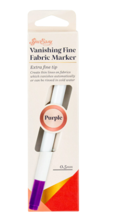 Sew Easy - Vanishing Fine Fabric Marker 0.5mm (purple)