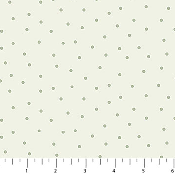 Fabric ~ Nest - Dots Key Lime