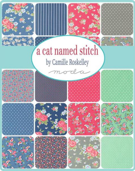 MODA - A Cat Named Stitch by Camille Roskelly (Layer Cake)