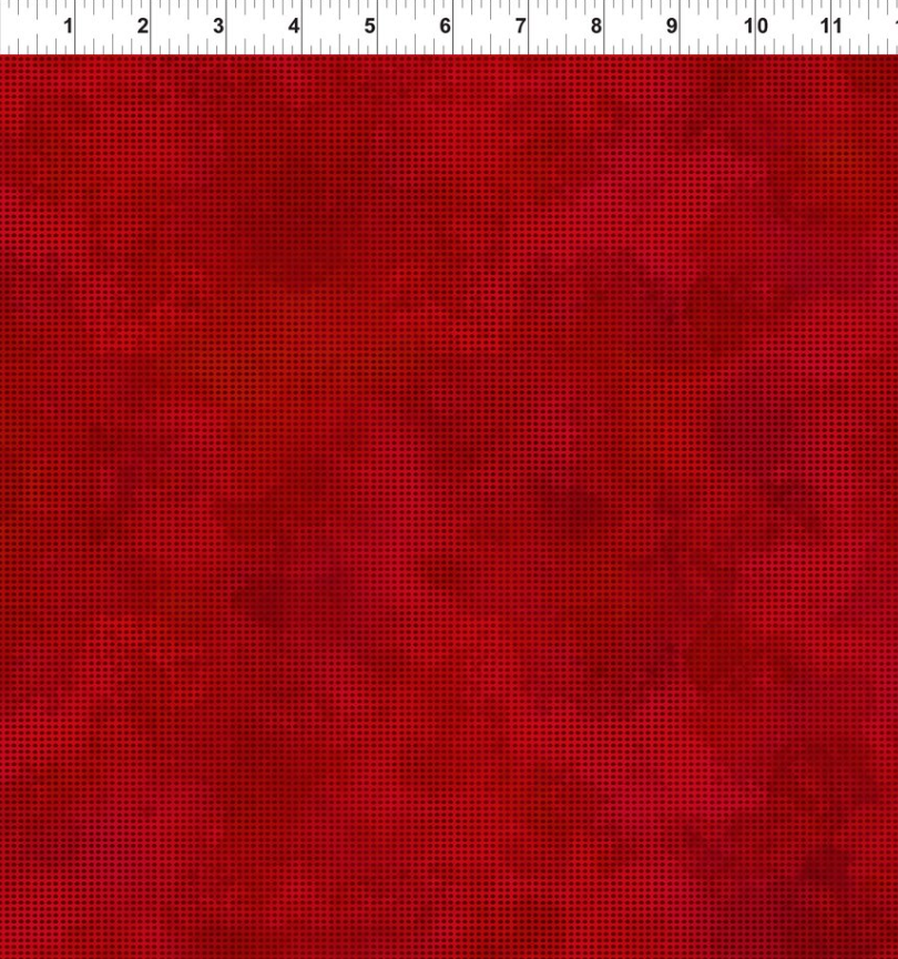 Fabric ~ Jason Yenter - Dit Dot Evolution - Cherry