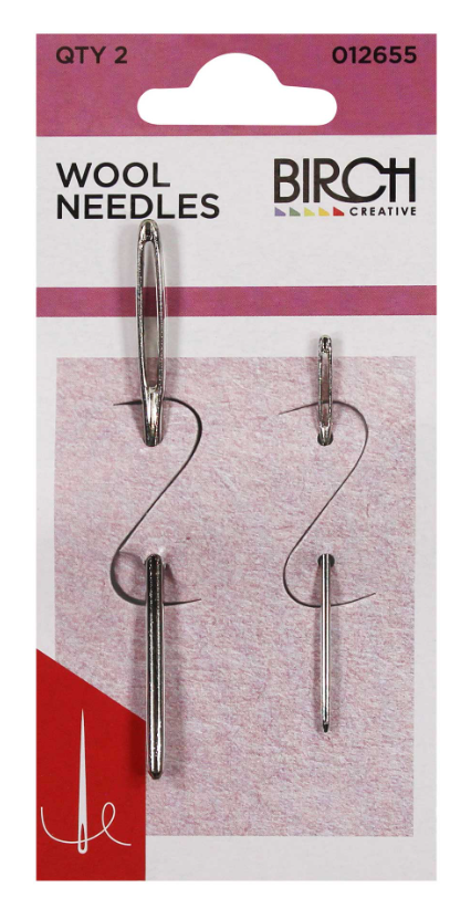 Birch - Wool Needles - 2pk