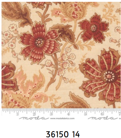Fabric~ French General - Le Jardin Rouge M3615014