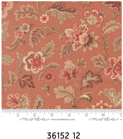 Fabric~ French General - Le Jardin Rouge M3615212