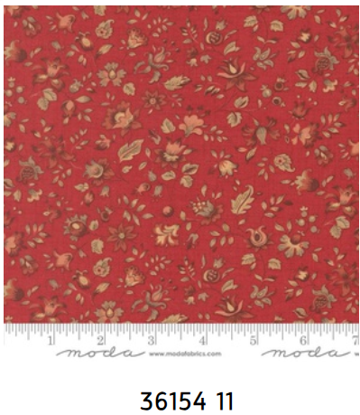 Fabric~ French General - Le Jardin Rouge M3615411