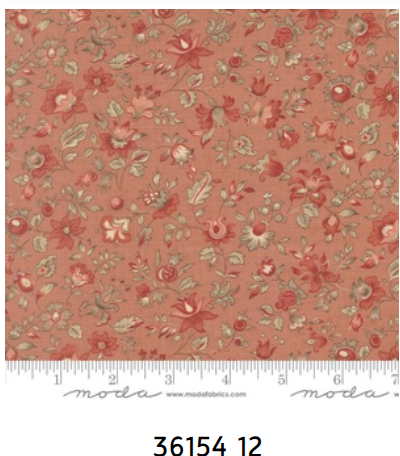 Fabric~ French General - Le Jardin Rouge M3615412