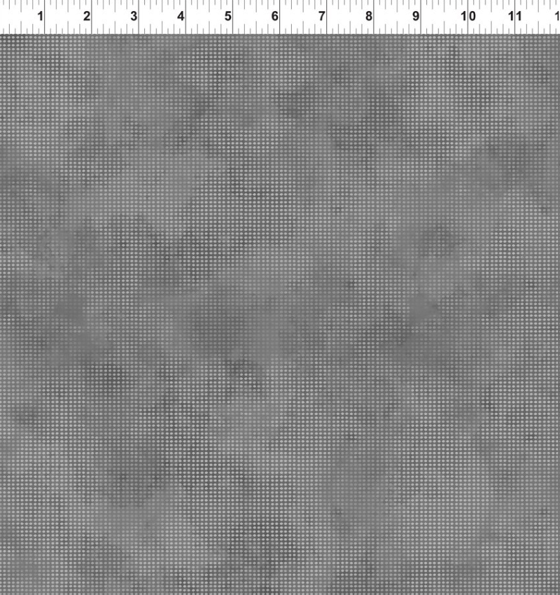 Fabric ~ Jason Yenter - Dit Dot Evolution - Light Grey
