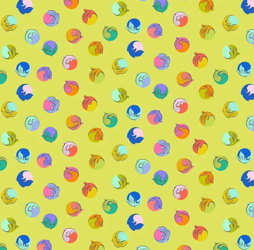 Tula Pink ~ Legendary - Gumdrop Apple