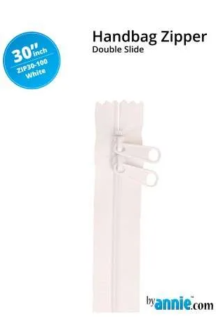 Handbag Zipper (30") Double Slide